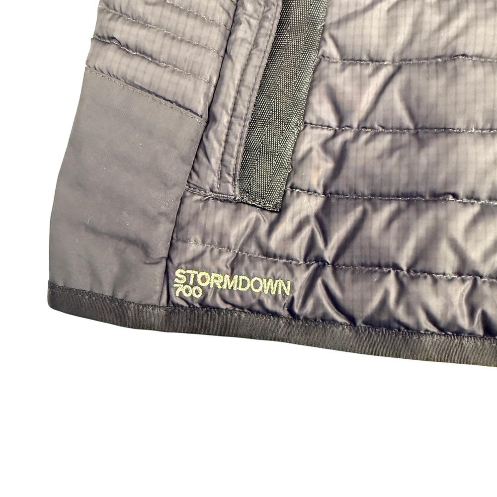 Eddie Bauer Sportshop StormDown 700 Puffer Jacket Womens Medium Black Gray - Picture 7 of 10